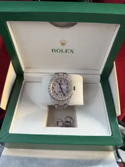 ROLEX DATEJUST 41 (MOISSANITE 💎)