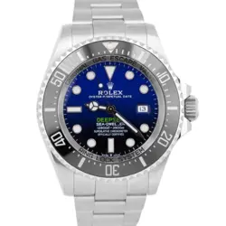MINT ROLEX SEA-DWELLER DEEPSEA 126660 JAMES CAMERON BLUE BLACK STAINLESS 44MM