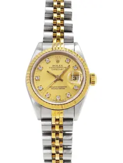ROLEX DATEJUST 10P DIAMOND 69173G TO200882