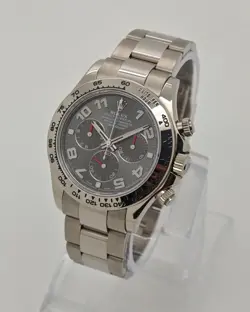 ROLEX 116509  DAYTONA 18K WHITE GOLD VERY RARE GREY RACING DIAL 40MM B&PS 2012