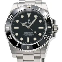 ROLEX MEN'S SUBMARINER NO-DATE 114060 DIVER'S WATCH AUTOMATIC #CS103
