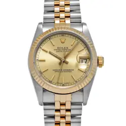 ROLEX DATEJUST 68273 CHAMPAGNE 646301