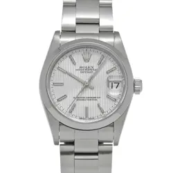 ROLEX DATEJUST 78240 SILVER TAPESTRY 640594