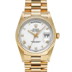 ROLEX DAY-DATE 18238 WHITE 643894