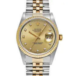 ROLEX DATEJUST 16233G CHAMPAGNE/DIAMOND 647748