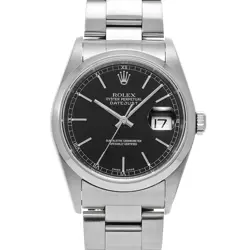 ROLEX DATEJUST 16200 BLACK 648505