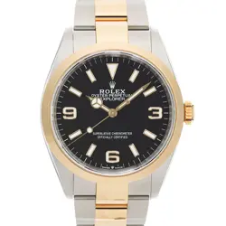 ROLEX EXPLORER I 124273 TWO-TONE WARRANTY 2023 BOX/PAPER