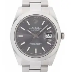 ROLEX DATEJUST 41 126300 WARRANTY 2017 BOX/PAPER