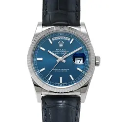 ROLEX DAY-DATE 36 118139 BLUE 609940