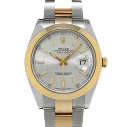 ROLEX DATEJUST 41 126303 SILVER 615755
