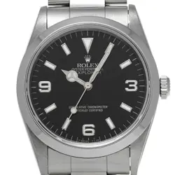 ROLEX EXPLORER 14270 U NUMBER (MANUFACTURED AROUND 1998) MEN'S WATCH G0405