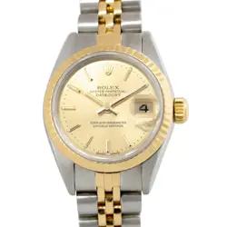 ROLEX 6917 DATEJUST WATCH 18K YELLOW GOLD AND STAINLESS STEEL JUBILEE BRACELET