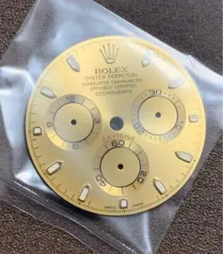 WATCH DIAL GOLD