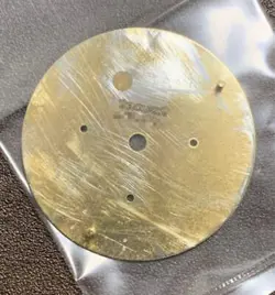 WATCH DIAL GOLD