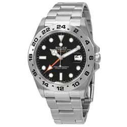 ROLEX EXPLORER II AUTOMATIC CHRONOMETER BLACK DIAL MEN'S WATCH 226570BKSO