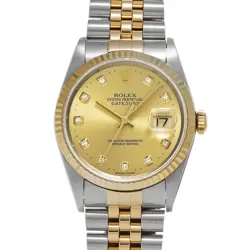 ROLEX DATEJUST 16233G CHAMPAGNE/DIAMOND 620144