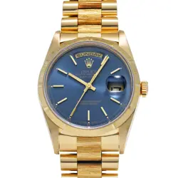 ROLEX DAY-DATE 36 18248 BLUE 622198