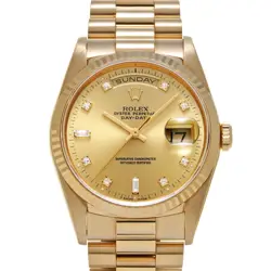 ROLEX DAY-DATE 18238A CHAMPAGNE/DIAMOND 618848