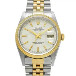 ROLEX DATEJUST 16233 IVORY COMPUTER 620301