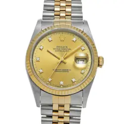 ROLEX DATEJUST 16233G CHAMPAGNE/DIAMOND 618173