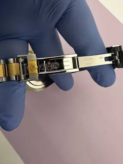 Rolex Submariner 126613LN Silver and Gold Oyster Bracelet with Black Bezel