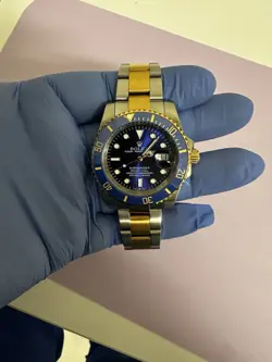 Rolex Submariner 126613LN Silver and Gold Oyster Bracelet with Black Bezel