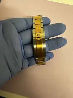 Rolex Submariner 126613LN Silver and Gold Oyster Bracelet with Black Bezel