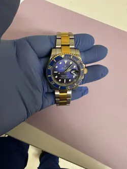 Rolex Submariner 126613LN Silver and Gold Oyster Bracelet with Black Bezel