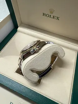 Rolex Submariner 126613LN Silver and Gold Oyster Bracelet with Black Bezel