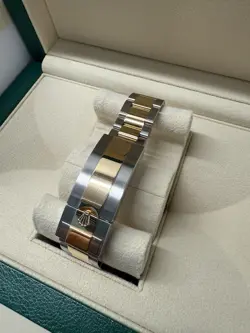 Rolex Submariner 126613LN Silver and Gold Oyster Bracelet with Black Bezel