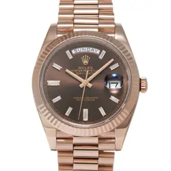 ROLEX DAY-DATE 40 228235A CHOCOLATE BROWN 616851
