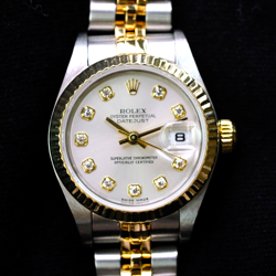 WATCH SILVER DIAMONDS