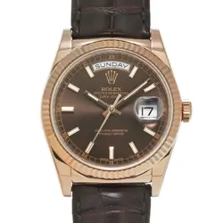 ROLEX DAY-DATE 36 118135 CHOCOLATE BROWN 638285