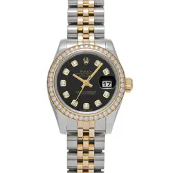 ROLEX DATEJUST 179383G BLACK/DIAMOND 631530