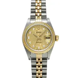 ROLEX DATEJUST 79173G CHAMPAGNE COMPUTER/DIAMOND 659534
