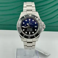 ROLEX SEA-DWELLER 44MM - BLACK CERAMIC BEZEL - STAINLESS STEEL OYSTER BRACELET -