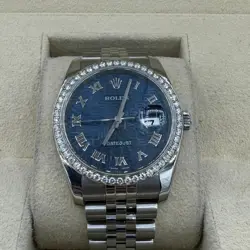 BEZEL BLUE DIAL