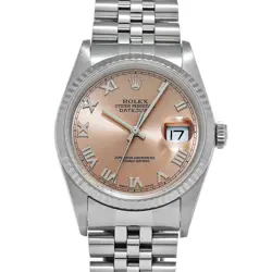 ROLEX DATEJUST 16234 F NUMBER (MANUFACTURED AROUND 2004) MEN'S WATCH G0406