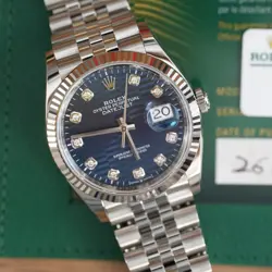 DATEJUST BRIGHT BLUE