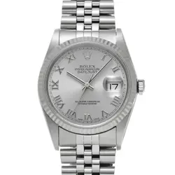 ROLEX DATEJUST 16234 P NUMBER (MANUFACTURED AROUND 2001) MEN'S WATCH G0406