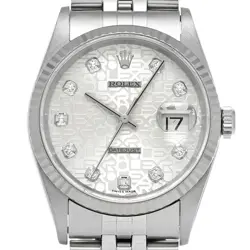 ROLEX DATEJUST 16234G U NUMBER (MANUFACTURED AROUND 1997) MEN'S WATCH G0406