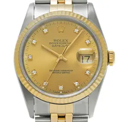 ROLEX DATEJUST 16233G S NUMBER (MANUFACTURED AROUND 1994) MEN'S WATCH G0406