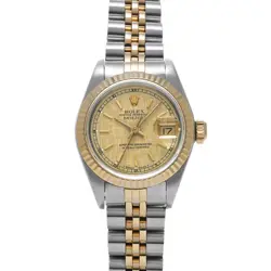 ROLEX DATEJUST 69173 CHAMPAGNE TAPESTRY 654689