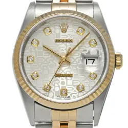 ROLEX DATEJUST 16233G K NUMBER (MANUFACTURED AROUND 2001) MEN'S WATCH G0406