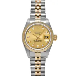 ROLEX DATEJUST 79173G CHAMPAGNE/DIAMOND 656873