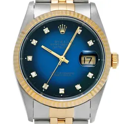ROLEX DATEJUST 16233G NO. X (MANUFACTURED AROUND 1991) MEN'S WATCH G0406