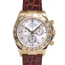 ROLEX COSMOGRAPH DAYTONA 116518NA WHITE SHELL/DIAMOND 548014