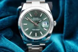 ROLEX DATEJUST 41MM MINT GREEN 126300