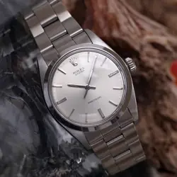 ROLEX 6426 OYSTER PRECISION 1974 SS PENCIL HANDS, MK BRACELET MEN'S MANUAL
