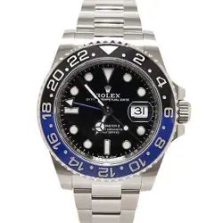 ROLEX GMT-MASTER II 40MM BLACK DIAL 116710BLNR